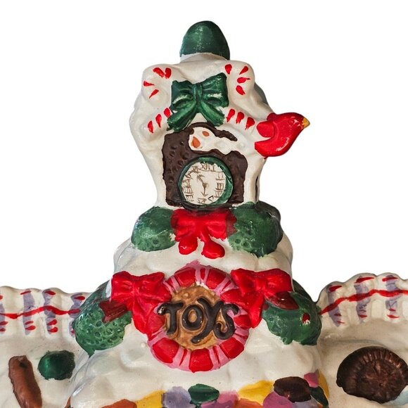 1992 Giny Plum Puddin' Place,‎ Meeting Gingerbread House Christmas Village Light - Picture 4 of 15